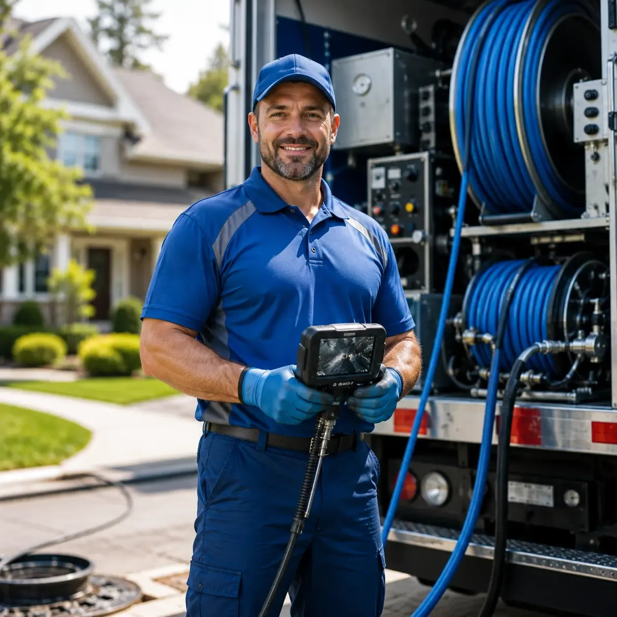 Local outdoor drain cleaning specialists in Epworth, GA